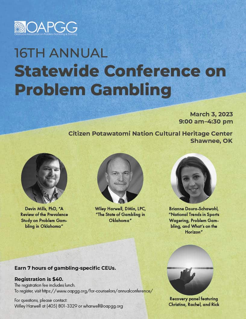 2023 Annual Problem Gambling Conference 3 